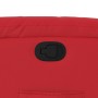 Sillón reclinable elevable cuero artificial rojo en Sillones | Comprar online en Foru.es