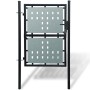 Puerta de valla de jardín negra 100x225 cm de vidaXL, Puertas de jardín - Ref: Foro24-141688, Precio: 207,60 €, Descuento: %