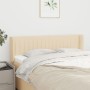Cabecero de tela color crema 147x16x78/88 cm de , Cabeceros y pies de cama - Ref: Foro24-3119009, Precio: 66,66 €, Descuento: %