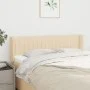 Kopfteil aus cremefarbenem Stoff, 147 x 16 x 78/88 cm von , Kopf- und Fußteile - Ref: Foro24-3119009, Preis: 63,19 €, Rabatt: %