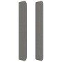 Cabecero con orejas de tela gris oscuro 83x16x118/128 cm de , Cabeceros y pies de cama - Ref: Foro24-3119695, Precio: 74,71 €...