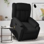 Sillón reclinable de masaje de pie cuero artificial negro en Sillones | Comprar online en Foru.es