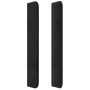 Cabecero con orejas de terciopelo negro 83x16x118/128 cm de , Cabeceros y pies de cama - Ref: Foro24-3119752, Precio: 72,13 €...