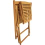 Tumbona de jardín con reposapiés de madera maciza de acacia de vidaXL, Tumbonas - Ref: Foro24-41806, Precio: 95,26 €, Descuen...
