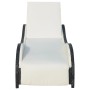 Tumbona con cojín de ratán sintético marrón de vidaXL, Tumbonas - Ref: Foro24-41974, Precio: 242,96 €, Descuento: %