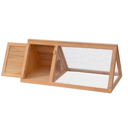 Conejera jaula de animales de madera de vidaXL, Jaulas y habitáculos para animales pequeños - Ref: Foro24-170345, Precio: 67,...