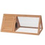 Conejera jaula de animales de madera de vidaXL, Jaulas y habitáculos para animales pequeños - Ref: Foro24-170345, Precio: 79,...
