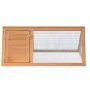Conejera jaula de animales de madera de vidaXL, Jaulas y habitáculos para animales pequeños - Ref: Foro24-170345, Precio: 67,...