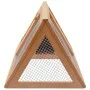 Conejera jaula de animales de madera de vidaXL, Jaulas y habitáculos para animales pequeños - Ref: Foro24-170345, Precio: 67,...