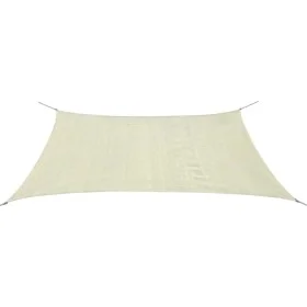 Toldo de vela rectangular HDPE 2x4m crema de vidaXL, Sombrillas - Ref: Foro24-42288, Precio: 27,99 €, Descuento: %