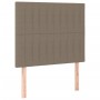 Cama box spring con colchón tela gris taupe 80x200 cm de , Camas y somieres - Ref: Foro24-3131549, Precio: 360,14 €, Descuent...