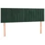 Box spring bed with mattress and LED dark green velvet 140x190cm by , Beds and slatted bases - Ref: Foro24-3134522, Price: 46...