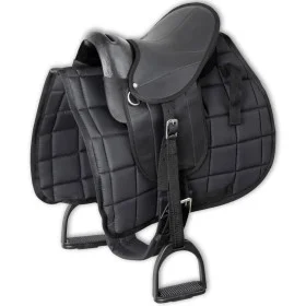 Set de montura de pony 10" negro de vidaXL, Monturas - Ref: Foro24-91179, Precio: 136,98 €, Descuento: %