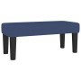 Cama box spring con colchón tela azul 80x200 cm de , Camas y somieres - Ref: Foro24-3136635, Precio: 381,88 €, Descuento: %