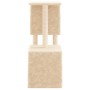 Rascador para gatos con postes de sisal color crema 86 cm en Mobiliario para gatos | Comprar online en Foru.es