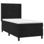 Box spring bed with mattress and LED black velvet 80x200 cm by , Beds and slatted bases - Ref: Foro24-3139591, Price: 341,93 ...