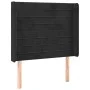 Box spring bed with mattress and LED black velvet 80x200 cm by , Beds and slatted bases - Ref: Foro24-3139591, Price: 341,93 ...