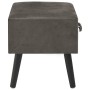 Mesitas de noche 2 unidades 40x35x40 cm terciopelo gris de vidaXL, Mesitas de noche - Ref: Foro24-276386, Precio: 102,11 €, D...