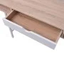 Escritorio con un cajón de roble y blanco de vidaXL, Escritorios - Ref: Foro24-20135, Precio: 82,21 €, Descuento: %
