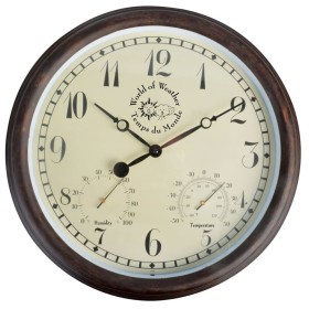 Esschert Design Reloj con termo higrómetro 30,5 cm TF008 de Esschert Design, Relojes - Ref: Foro24-411488, Precio: 33,95 €, D...