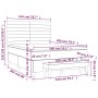 Cama box spring con colchón terciopelo azul oscuro 140x200 cm de , Camas y somieres - Ref: Foro24-3137909, Precio: 514,75 €, ...