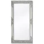 Espejo de pared estilo barroco plateado 100x50 cm de vidaXL, Espejos - Ref: Foro24-243681, Precio: 83,90 €, Descuento: %