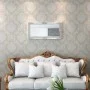 Espejo de pared estilo barroco plateado 100x50 cm de vidaXL, Espejos - Ref: Foro24-243681, Precio: 83,90 €, Descuento: %