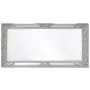 Espejo de pared estilo barroco plateado 100x50 cm de vidaXL, Espejos - Ref: Foro24-243681, Precio: 83,90 €, Descuento: %