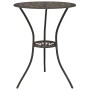 Mesa y sillas de bistró 3 piezas aluminio fundido color bronce de , Conjuntos de jardín - Ref: Foro24-317753, Precio: 205,45 ...