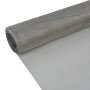 Malla mosquitera de acero inoxidable plateada 100x500 cm de vidaXL, Paneles de vallas - Ref: Foro24-142258, Precio: 32,09 €, ...