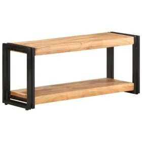 Mueble para TV de madera maciza de acacia 90x30x40 cm de , Muebles TV - Ref: Foro24-321978, Precio: 126,55 €, Descuento: %