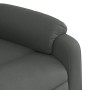 Sillón reclinable eléctrico de tela gris oscuro en Sillones | Comprar online en Foru.es