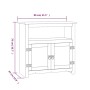 Mueble para TV Corona Range de pino mexicano 80x43x78 cm de vidaXL, Muebles TV - Ref: Foro24-243746, Precio: 121,01 €, Descue...