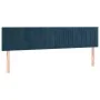 Kopfteile 2 Einheiten aus dunkelblauem Samt 80x5x78/88 cm von , Kopf- und Fußteile - Ref: Foro24-346268, Preis: 70,23 €, Raba...