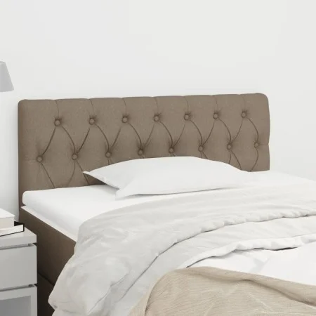 Cabecero de tela gris taupe 100x7x78/88 cm de , Cabeceros y pies de cama - Ref: Foro24-346330, Precio: 47,94 €, Descuento: %