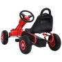 Kart de pedales con neumáticos rojo de vidaXL, Vehículos a pedales o para empujar - Ref: Foro24-80197, Precio: 136,94 €, Desc...