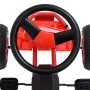 Kart de pedales con neumáticos rojo de vidaXL, Vehículos a pedales o para empujar - Ref: Foro24-80197, Precio: 136,94 €, Desc...