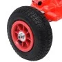 Kart de pedales con neumáticos rojo de vidaXL, Vehículos a pedales o para empujar - Ref: Foro24-80197, Precio: 136,94 €, Desc...