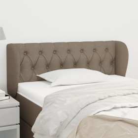 Cabecero de tela gris taupe 103x23x78/88 cm de , Cabeceros y pies de cama - Ref: Foro24-3117474, Precio: 56,58 €, Descuento: %