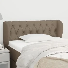 Kopfteil aus taupegrauem Stoff, 103 x 23 x 78/88 cm von , Kopf- und Fußteile - Ref: Foro24-3117474, Preis: 56,30 €, Rabatt: %