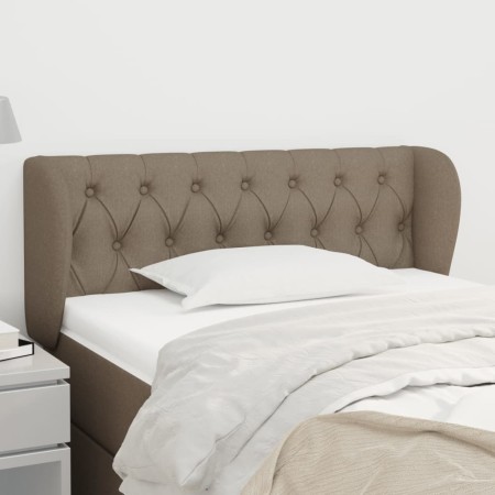 Cabecero de tela gris taupe 103x23x78/88 cm de , Cabeceros y pies de cama - Ref: Foro24-3117474, Precio: 56,58 €, Descuento: %