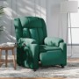Sillón reclinable eléctrico tela verde oscuro en Sillones | Comprar online en Foru.es