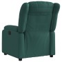 Sillón reclinable eléctrico tela verde oscuro en Sillones | Comprar online en Foru.es
