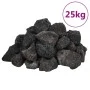 Rocas volcánicas negras 25 kg 3-5 cm de , Decoración de acuarios - Ref: Foro24-155320, Precio: 63,63 €, Descuento: %