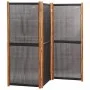 Biombo divisor de 3 paneles negro 210x180 cm de , Divisores de ambientes - Ref: Foro24-319179, Precio: 107,34 €, Descuento: %