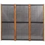 Biombo divisor de 3 paneles negro 210x180 cm de , Divisores de ambientes - Ref: Foro24-319179, Precio: 107,34 €, Descuento: %