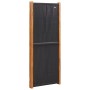 Biombo divisor de 3 paneles negro 210x180 cm de , Divisores de ambientes - Ref: Foro24-319179, Precio: 109,40 €, Descuento: %