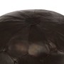 Puf marrón oscuro 40x35 cm cuero auténtico de cabra de , Otomanas - Ref: Foro24-248130, Precio: 122,92 €, Descuento: %