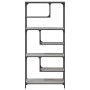 Estantería madera de ingeniería gris Sonoma 81x36x176 cm de , Librerías y estanterías - Ref: Foro24-836226, Precio: 81,54 €, ...