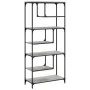 Estantería madera de ingeniería gris Sonoma 81x36x176 cm de , Librerías y estanterías - Ref: Foro24-836226, Precio: 80,69 €, ...